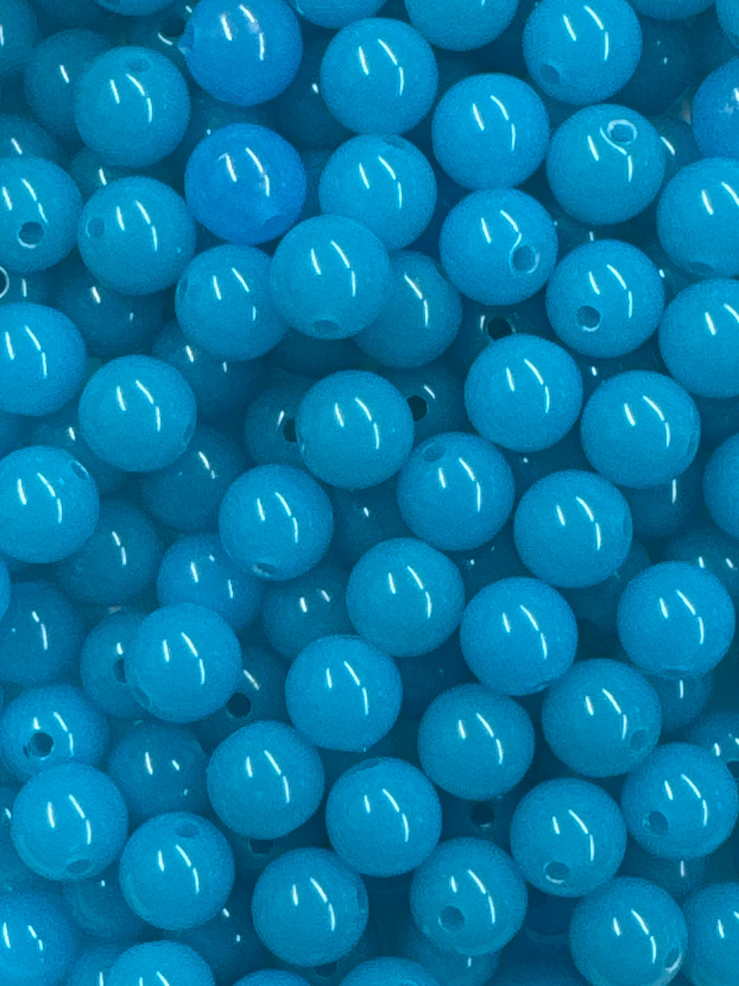 Aqua Blue UV 8mm