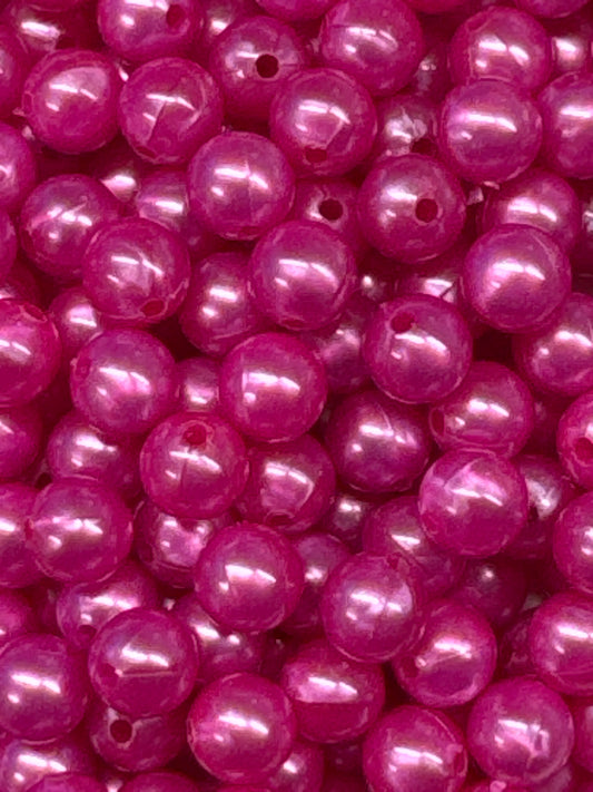 Metallic Pink 8mm